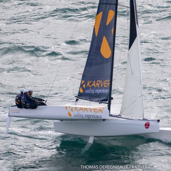 Equipe Karver Guillaume Pirouelle skipper professionnel ingénieur bureau études